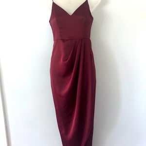Maroon Formal Dress